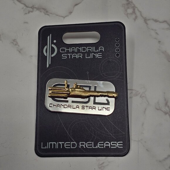 Disney Pin - Star Wars Chandrila Star Line - Secret Resistance Rebel Ship - Picture 2 of 4